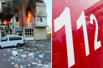 video explozie puternica intr un bloc din judetul braila mai multe apartamente in flacari echipaje isu si ambulante la fata locului 69247c6c5112a