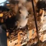 video imagini dramatice cu operatiunea de salvare din blocul pulverizat in care au murit 26 de ucraineni alti 22 sunt inca sub daramaturi 691efe46c4d99