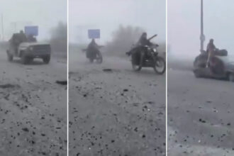 video imagini parca rupte din mad max pe frontul din ucraina cum intra armata lui putin in pokrovsk 6913716863ed9