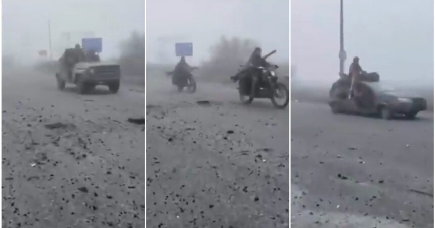 video imagini parca rupte din mad max pe frontul din ucraina cum intra armata lui putin in pokrovsk 6913716863ed9