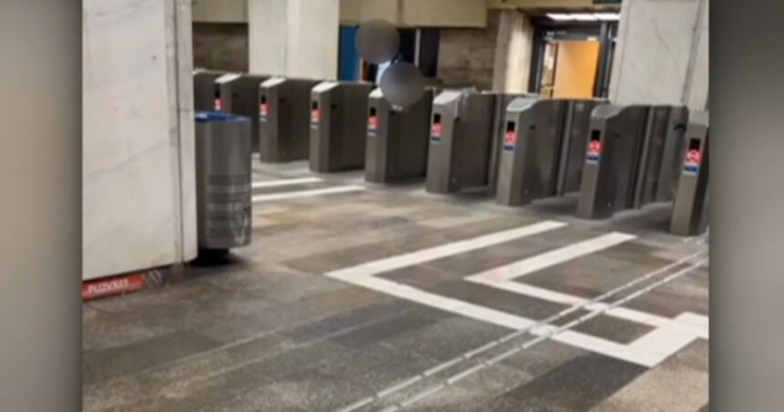 video incident violent la metrou un paznic a fost lovit cu pumnul de un calator politia s a autosesizat dupa ce imaginile au ajuns online 690a0cc8dd7d9