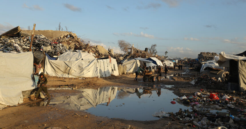 video inundatii in fasia gaza in urma ploilor torentiale corturi distruse 2 milioane de persoane in pericol 69262954150a8