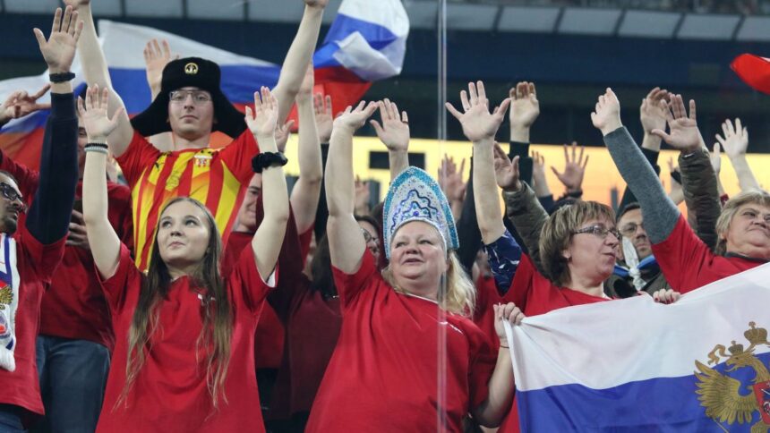 video nationala care a calatorit peste 17 000 km pentru amicalul cu rusia de pe gazprom arena din sankt petersburg 691594782cdf1