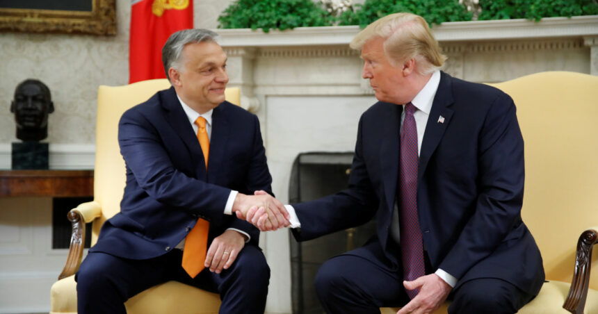 video premierul ungar viktor orban primit la casa alba de donald trump liderul de la budapesta crede ca ucraina nu poate castiga razboiul 690e36118c5a1