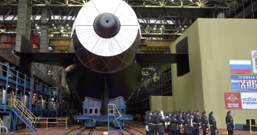 video rusia a lansat super arma habarovsk un nou submarin proiectat sa transporte incarcatura nucleara 690793e86d9bb