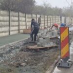 video se construieste trotuarul dintre vama veche si 2 mai unde sebi si roberta au fost ucisi in accident ce spune primarul mihai feodorof despre monumentul funerar al tinerilor 691f2056c4197