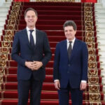 video seful nato a ajuns in romania mark rutte a fost primit de nicusor dan la palatul cotroceni 690b3ec65c6b2