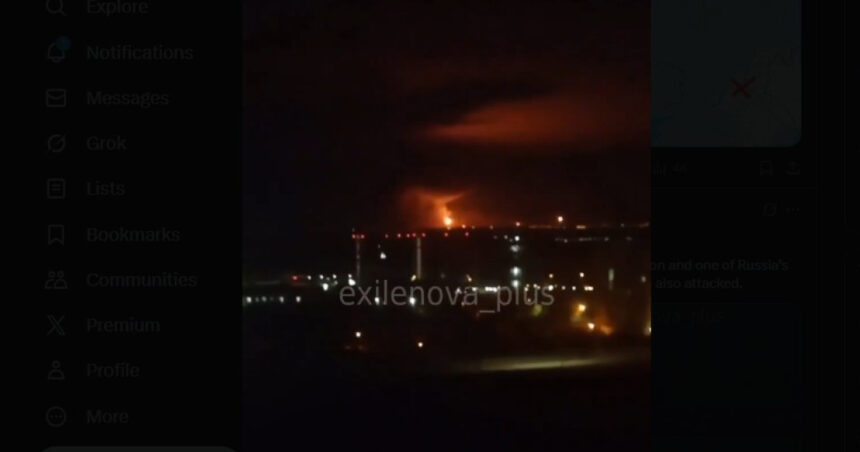 video ucrainenii au reusit sa arunce in aer o noua rafinarie strategica a rusiei aceasta era critica pentru aprovizionarea armatei lui putin 690c93981ece6