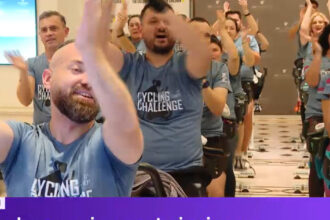 zeci de angajati din grupul digi au pedalat in ritm de fapte bune in cadrul unui eveniment caritabil pentru copii 69256b6cb34df