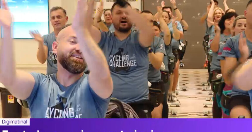 zeci de angajati din grupul digi au pedalat in ritm de fapte bune in cadrul unui eveniment caritabil pentru copii 69256b6cb34df