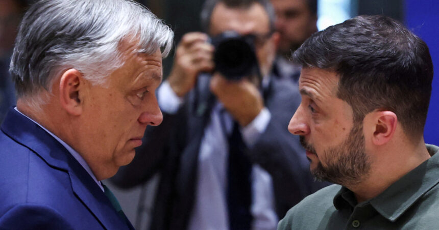 zelenski ii cere lui viktor orban sa renunte la veto ul care blocheaza aderarea ucrainei la ue il sprijina pe putin 690a2fe03bf1e