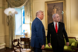 dupa ucraina atentia se indreapta catre problemele din orientul mijlociu donald trump discutii cu benjamin netanyahu in florida 6952a46513767