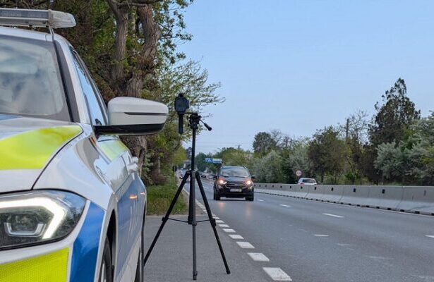 ieri 9 permise de conducere au fost retinute pentru viteza de politistii constanteni 693a86048a2e3