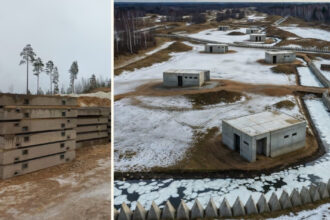 linia de aparare baltica estonia a inceput constructia primelor buncare la granita cu rusia 69430e294cbac