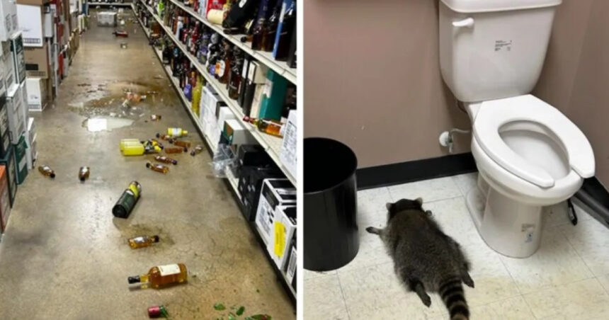 ratonul beat gasit lesinat pe podeaua unui magazin de bauturi alcoolice din sua e suspectat ca a spart acum o sala de karate 693d2662881b9