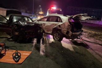 sase raniti dintre care unul grav la targu mures intr un accident rutier produs noaptea trecuta 694f82d099b9f