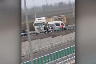 video accident pe noul tronson al autostrazii moldovei in prima ora de la deschiderea circulatiei 694a8dc80b8ef