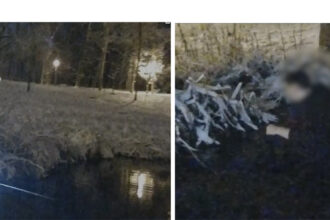 video alerta 112 urmarit de o haita de caini un barbat a cazut in lac si a ramas blocat in namol 695259a94a68c