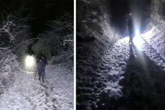 video cioban de 72 de ani gasit umbland descult in zapada jandarmii l au ajutat sa ajunga la spital 694c24a72effc