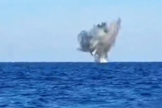 video oficial drona detonata ieri de fortele navale la 36 de mile de constanta nu era ucraineana 693147fa31b3f