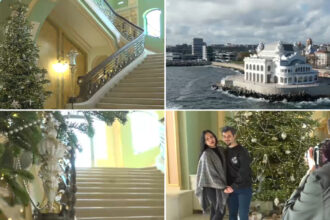 video spiritul craciunului a ajuns si in cazinoul din constanta cum arata decorul de sarbatoare are un iz regal 693e45485e159