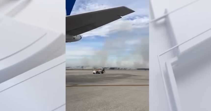 video video incendiu pe aeroportul din washington dupa ce motorul unui avion care decola a cedat 693e90788977e