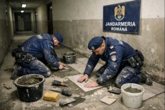 sindicatul diamantul subofiteri militari din gruparea de jandarmi mobile constanta pusi sa monteze gresie pe holurile unitatii 695b5c0d91936