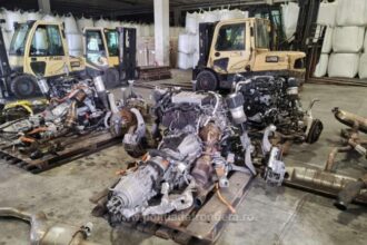 trei autoturisme furate si dezmembrate in valoare de peste 300 de mii de euro descoperite de politisti in portul constanta 697b76f997352