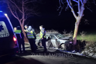 un autoturism a intrat intr un copac de pe maginea dc 47 in zona comunei lipnita 6962790a3e478