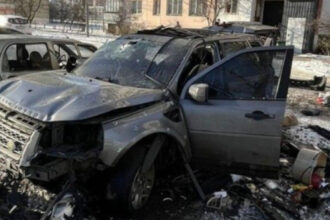 un militar ucrainean a fost ranit in explozia unei masini la kiev 695a9b9e977bc