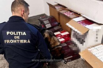 54 000 de tigarete de contrabanda descoperite de politisti la bordul unei nave in portul constanta 6989f3b976a02