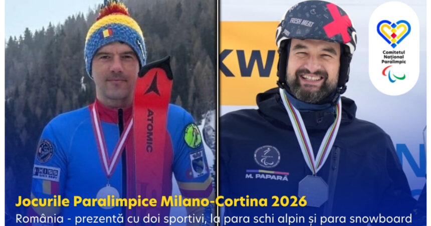 romania va fi reprezentata de doi sportivi la jocurile paralimpice de iarna de la milano cortina 69949d77e2120