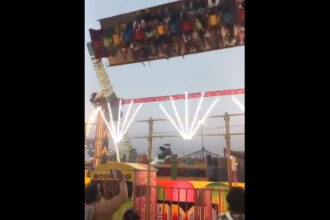 video scenariu de cosmar devenit realitate in india dupa ce un carusel dintr un parc de distractii s a prabusit peste oameni 69884f7428662
