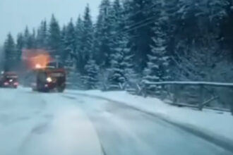 viscolul afecteaza traficul pe dn1 restrictie de circulatie pentru masinile mai mari de 75 tone pe sectorul nistoresti azuga 6994e38b2ebc5