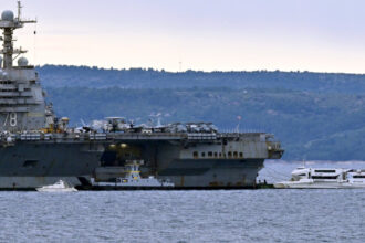 portavionul american uss gerald ford a ajuns in croatia pentru mentenanta asigurari ca nava a ramas deplin operationala 69c7da44a3fd3