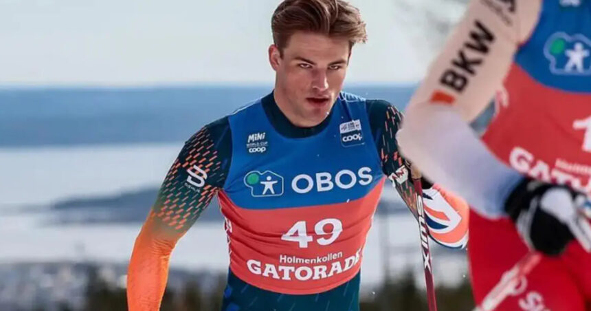 un schior participant la cupa mondiala s a imbatat crita alaturi de fani in timpul traseului a fost foarte distractiv 69bab5bad9bdc