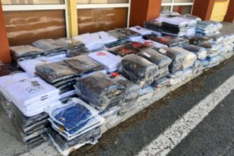 video captura record pe dn 38 langa negru voda politistii au confiscat produse contrafacute de 3 milioane de lei 69b3de2fb391f