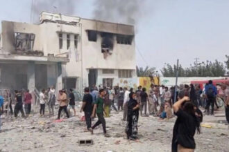 video momentul in care o racheta tomahawk loveste o baza iraniana de langa scoala unde au murit peste 168 de persoane majoritatea copii 69af25a0c1787