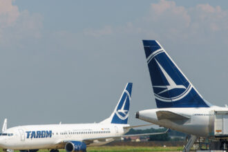 conferinta de presa la sediul tarom angajatii reclama intentia guvernului de a inchide compania incepand cu 30 aprilie 69e746f10dbe3