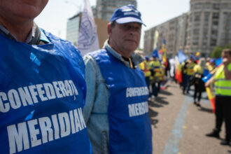 protest marti in piata victoriei organizat de confederatia meridian mii de sindicalisti nemultumiti de masurile guvernamentale 69f04f4797af9