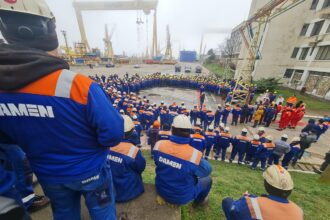 ziua de care angajatii damen shipyards mangalia sa se temeau oamenii afla astazi daca societatea intra in faliment maine protest masiv in mangalia 69eec8219c53e