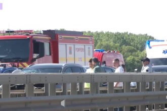 video exclusiv accident in lant cu 7 masini pe a3 pe sensul spre bucuresti autostrada a fost inchisa traficul a fost deviat 69f75ae93ae07