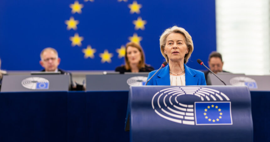 video mesajul ursulei von der leyen de ziua europei sarbatorim o europa careia ii pasa de noi 69ff080589357