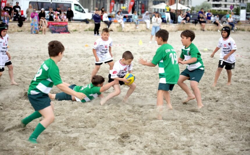 atmosfera plina de energie la festivalul de minirugby pe plaja de la navodari 6a208f81cbb9d