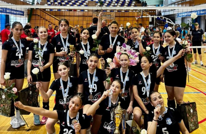 fetele de la cs medgidia sunt vicecampioane nationale la minivolei 6a1dad396ace8