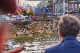 foto nicusor dan a verificat la constanta sistemele de supraveghere maritima dupa incidentul cu drona din port 6a251b20810f1