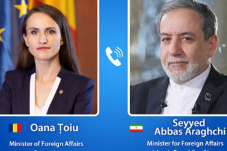 oana toiu discutie cu seful diplomatiei iraniene am subliniat necesitatea redeschiderii in conditii de siguranta a stramtorii ormuz 6a3ecb1790a18