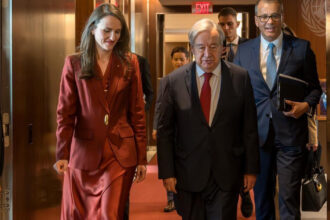 oana toiu intalnire cu secretarul general onu la new york avem o viziune comuna asupra impactului incidentului cu drona in romania 6a1ec8413a4ad