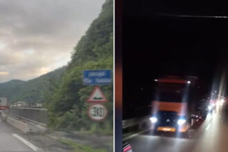 video ambuteiaje pe valea oltului o coloana de masini s a format in timpul noptii iar soferii au fost blocati cu orele 6a2d927b4cead
