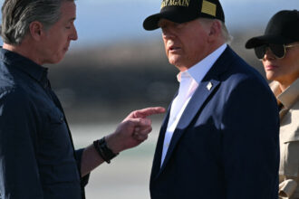 video guvernatorul californiei gavin newsom acuza ca trump orchestreaza anchete impotriva familiei sale uraste ca ii denunt minciunile 6a30e8e4861f1